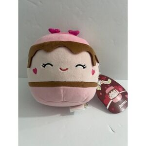 Squishmallows 2025 Valentine Day Jemma the S'more 5" Plush NWT